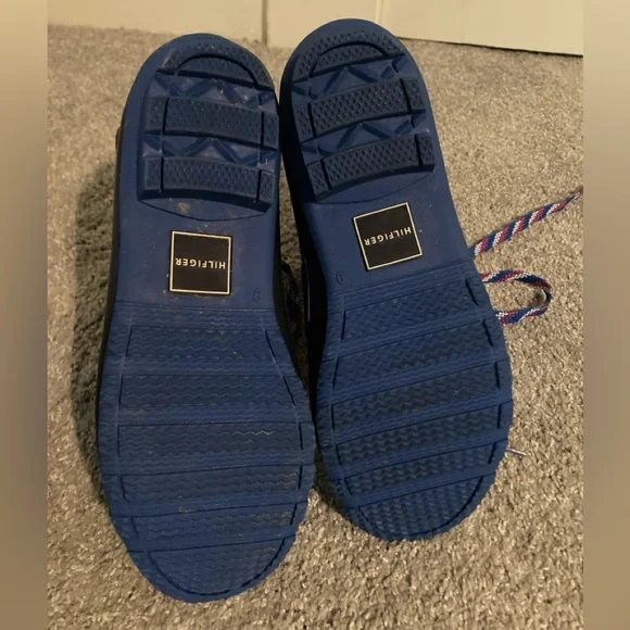 Tommy Hilfiger Electric Blue Rainboots Size 9 EUC - Picture 11 of 13